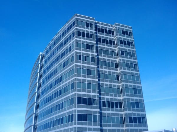 A soulless corporate office building. Credit: http://www.flickr.com/photos/81287193@N00 Lan